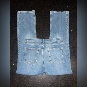 UEC PILCRO ANTHROPOLOGIE STRAIGHT LEG STRETCH JEANS SZ 26